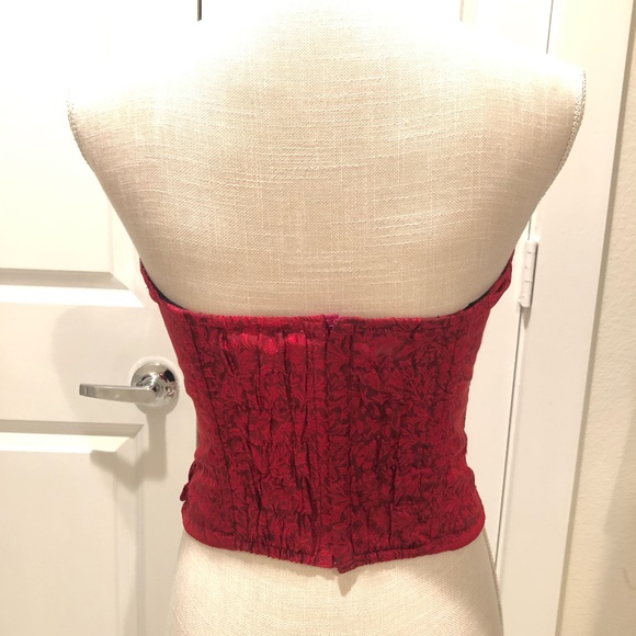 Jeune Europe Red Vintage Corset - Picture 9 of 15